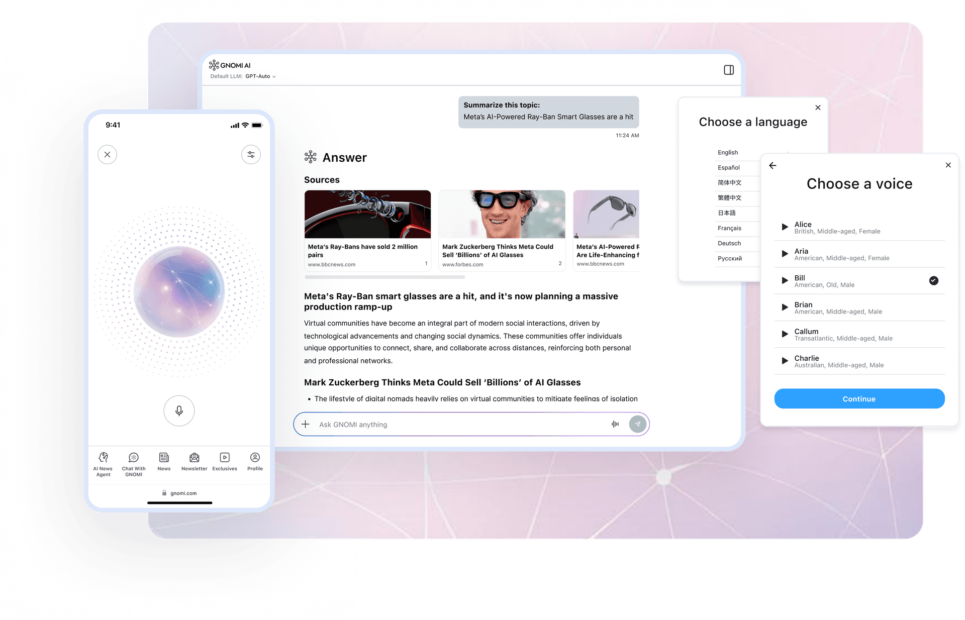 Meet your AI news companion
